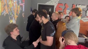 На занятии по менеджменту у программистов 3 курса