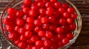 Пареная калина в духовке