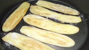 Рулеты из баклажанов с мясом