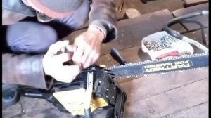 Ручка бензопилы.