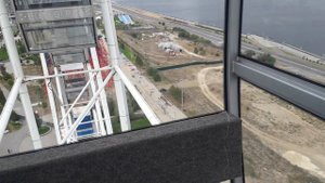 г. Волгоград, Россия. Колесо обозрения. ЦПКиО. Сентябрь 2025 г.