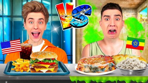 Пробуем ТЮРЕМНУЮ ЕДУ из РАЗНЫХ СТРАН! А4