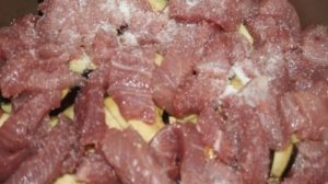 Рагу овощное с телятиной