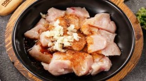 Куриная грудка, запеченная с картофелем