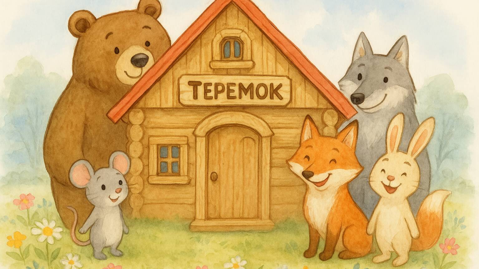 Сказка "Теремок" смотреть онлайн