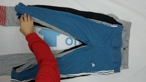 39700 Штаны хб спортивные брендовые, 1пак, Brand Sweat Pant, секонд (extra) оптом