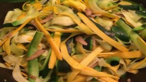 Паппарделле из кабачков