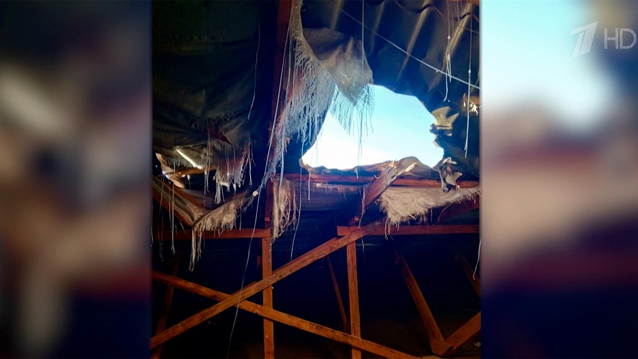 Украинские террористы сегодня обстреляли Алешки в Херсонской области