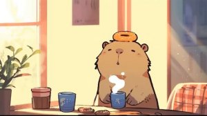 Capybara Coffee Time ☕ Lo-fi for Study, Work & Focus | 1 Hour Morning Coffee Music