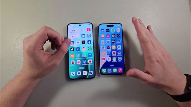 OPPO RENO 14 FS vs. iPhone 16. смотреть онлайн