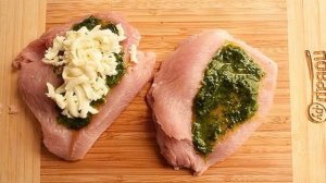 Куриная грудка в рубашке из бекона