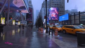 Зимняя прогулка по Манхэттену ❄️ Небольшой снег в Нью-Йорке, Пешеходная экскурсия.