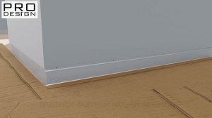 Плинтус скрытого монтажа Pro Design Universal