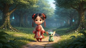 Маленькая Сирень и Лимончик.