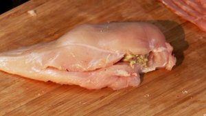 Куриная грудка в беконе