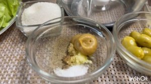 Салат с апельсином и КУРИЦЕЙ , а соус как из ресторана!