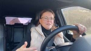 Еду за Полиной, болтаю…🚗