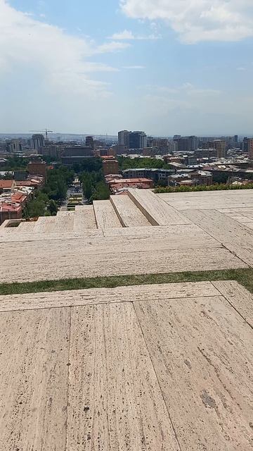 Армения Ереван на верху фонтаны люди