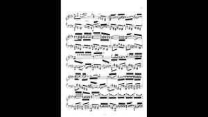 Камиль Сен-Санс: Бах - Андантино из кантаты BWV 8, транскрипция для фортепиано (ок. 1861)