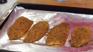 Пармезановая рыбка