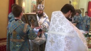 Митрополит Игнатий совершил хиротонию иподиакона Артемия Струкачёва во диакона 14.10.2022