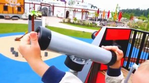 Дети играют на пиратском корабле! Видео от Влада и Ники!