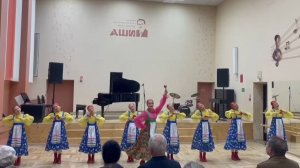 КОНЦЕРТ "ДЕКАДА ПОЖИЛОГО ЧЕЛОВЕКА". ТАНЕЦ "ЗВОНКИЕ ЛОЖКИ". АНТ "ЛЕБЁДУШКИ"