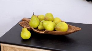 SA80208 Блюдо Лист 40х24х6см Glasar