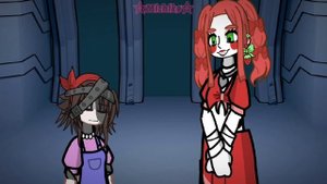 Если бы Элеонора и Сара встретились вновь|FNAF x Gacha
