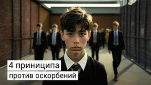 4 принципа, которые помогут против оскорблений.