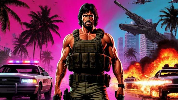 Мой мод - суперпулемёт GTA Vice City Nextgen Edition 115