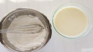 Оладьи на молоке и сметане