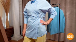 Рубашка оверсайз: делаем талию! Доброе утро. Фрагмент выпуска от 17.10.2025