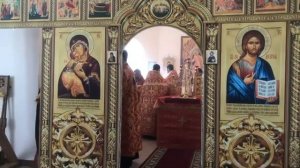 Митрополит Игнатий совершил Божественную литургию в храме во имя священномученика Германа 10.10.22