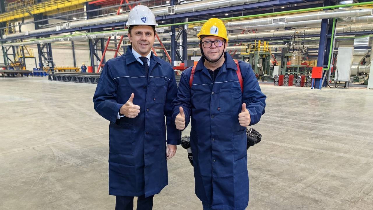 Губернатор Орловской области Андрей Клычков об открытии нового завода «Северсталь Стальные Решения» смотреть онлайн