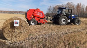Демопоказ пресс-подборщика FASCAR 9YG-1.25А