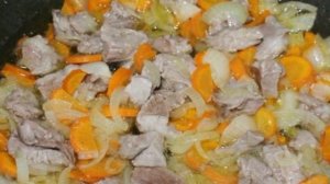 Рагу из телятины с овощами