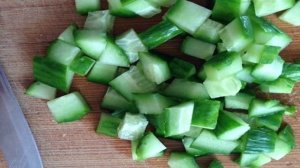 Салат Ромашка с сухариками