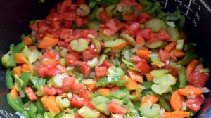 Рагу из куриных сердечек в мексиканском стиле