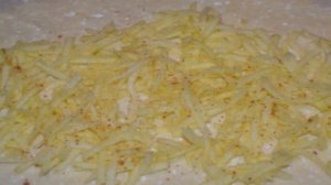 Рулетики с яблоком из творожного теста