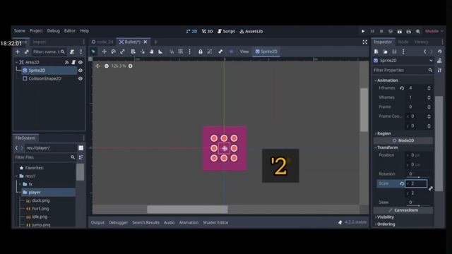 как сделать игру в Godot engin на телефоне #2