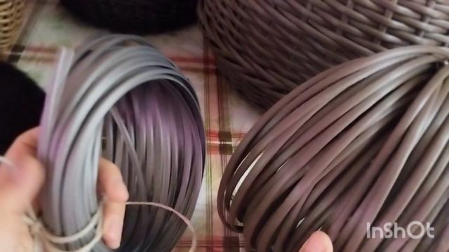 Кашпо из ротанга для начинающих,как выбрать ротанг, инструмент и ёмкость для плетения кашпо.Мой опыт смотреть онлайн