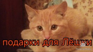 Подарки для Лёшки