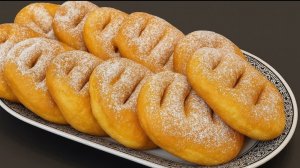 Мягкие Апельсиновые ПОНЧИКИ...🍩🍊☕😋 Рецепт ⤵️