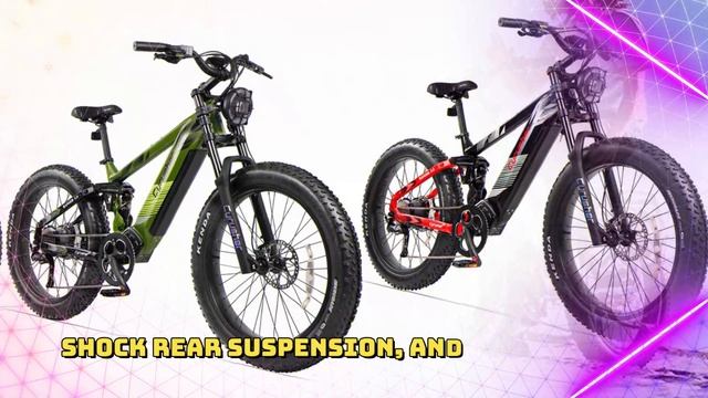 Cyrusher Ranger 2.0 Electric Bike 1500W Peak Motor 52V 20AH Battery 26 Inch Tire Adult Electric Bike