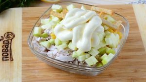 Салат из кукурузы и куриной грудки