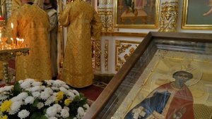 Всенощное бдение в соборе в навечерие Недели 19-й по Пятидесятнице возглавил Епископ Герман
