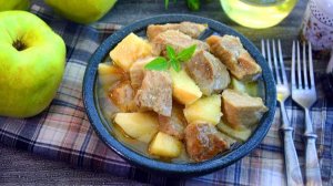 Отлично сочетаются. СВИНИНА, ТУШЁННАЯ С АЙВОЙ