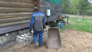 Укрепляю Гряды-Пересаживаю Плющь-Укладываю Дрова-Выкашиваю Траву-Весна в Деревне