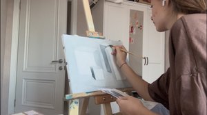 Дорисовываю домашку.
